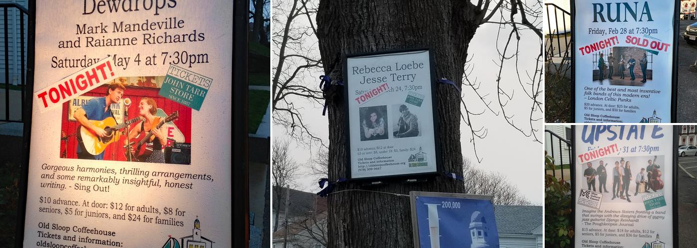 Old Sloop Presents Menu