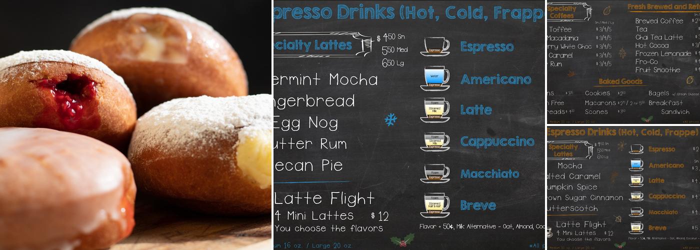 Battle Alley Coffee Co. Menu