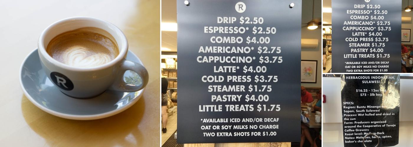 Roots Roasting Menu
