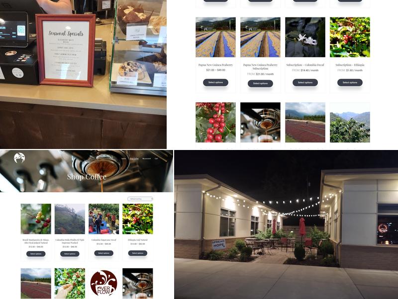 Over Flow Coffee House Menu