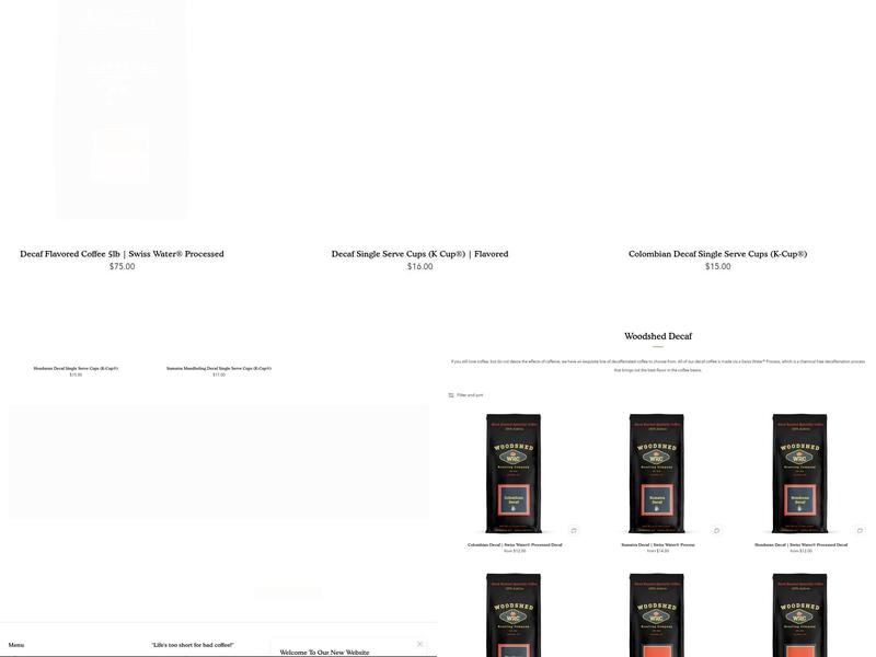 Woodshed Roasting Company Menu