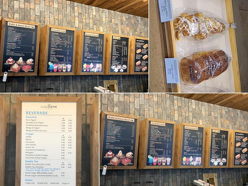 Caffe Bene Menu