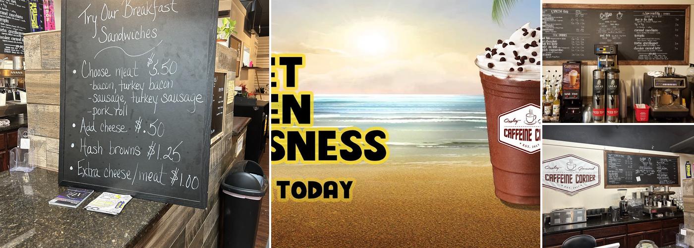 Caffeine Corner Menu