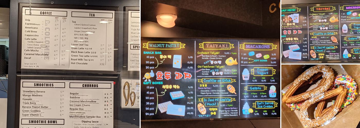 Cocohodo Menu