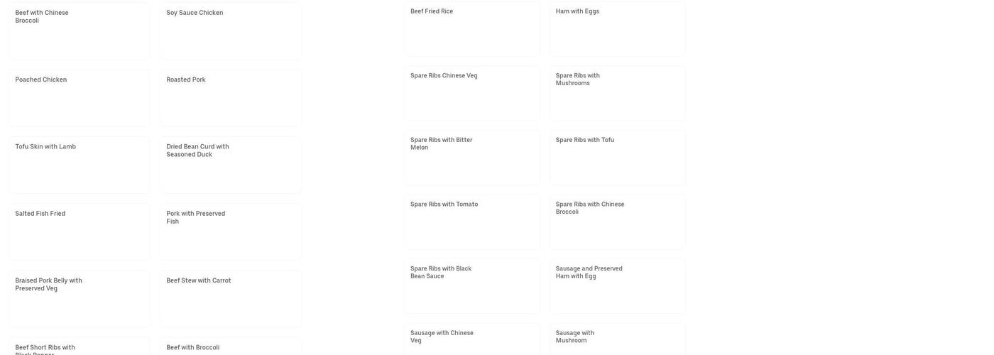 KC Pastries Menu