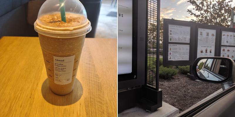 Starbucks Menu
