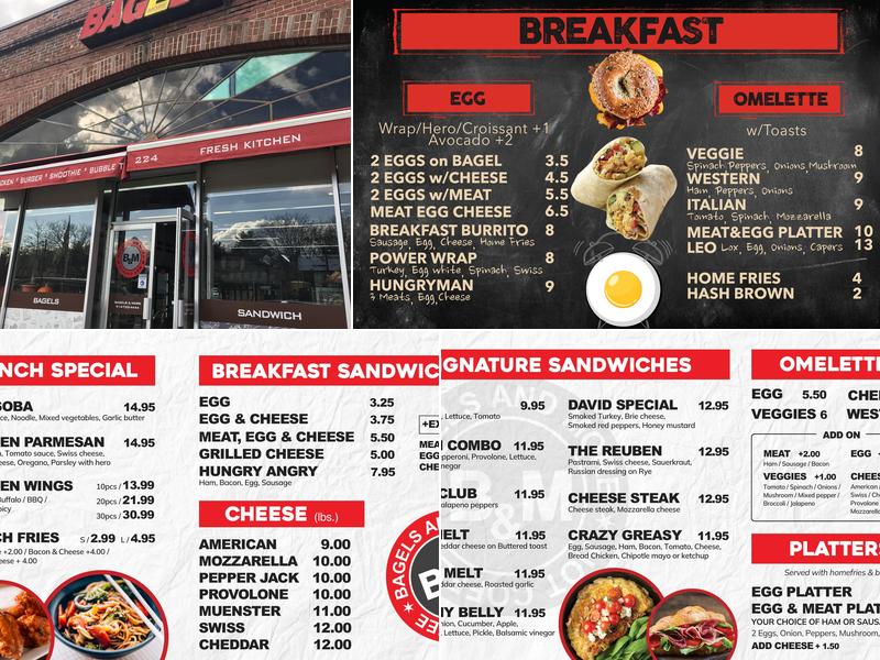 Bagel & More Menu