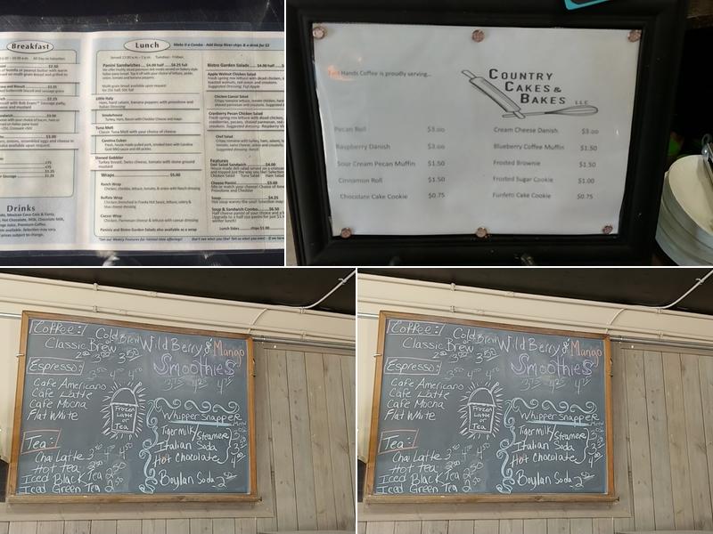 Two Hands Coffee and Creative Studio Menu