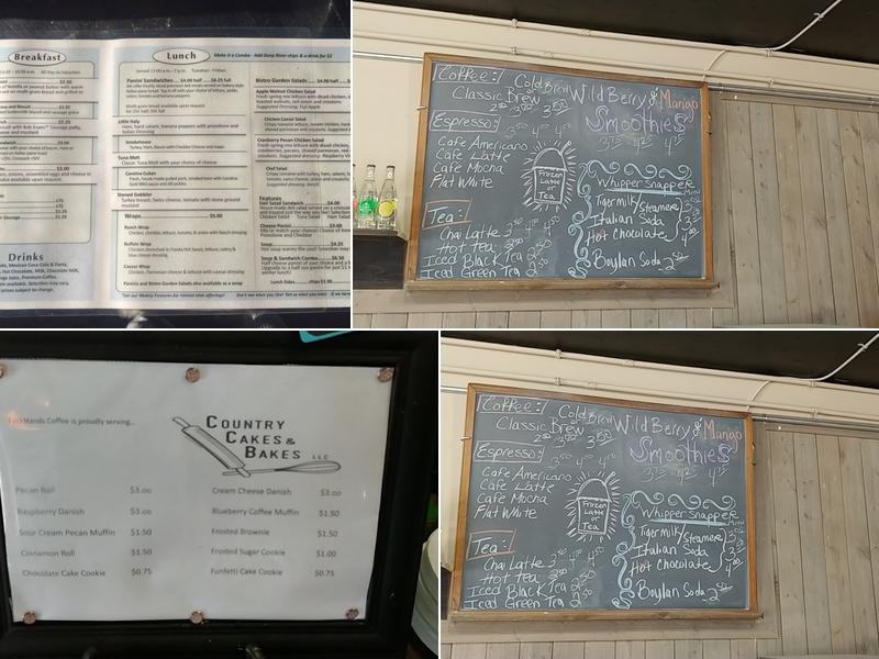Two Hands Coffee and Creative Studio Menu