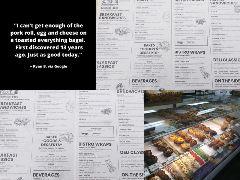 Bagel Bistro Menu