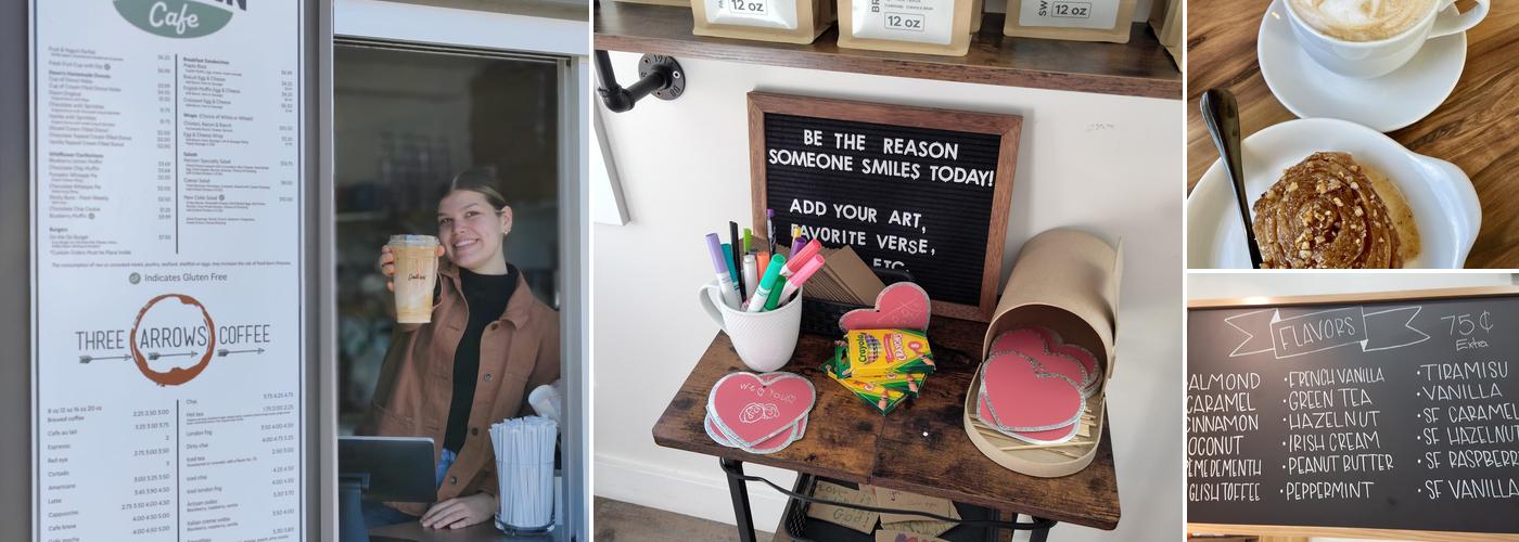 Three Arrows Coffee Menu