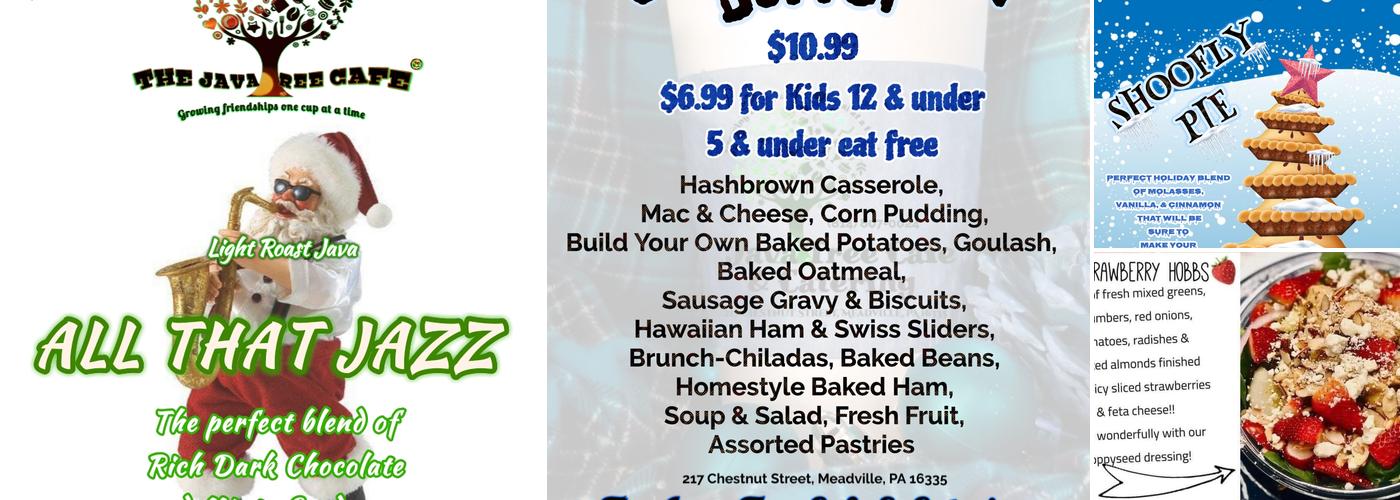 JT'S SteamTable Restaurant & Catering Menu