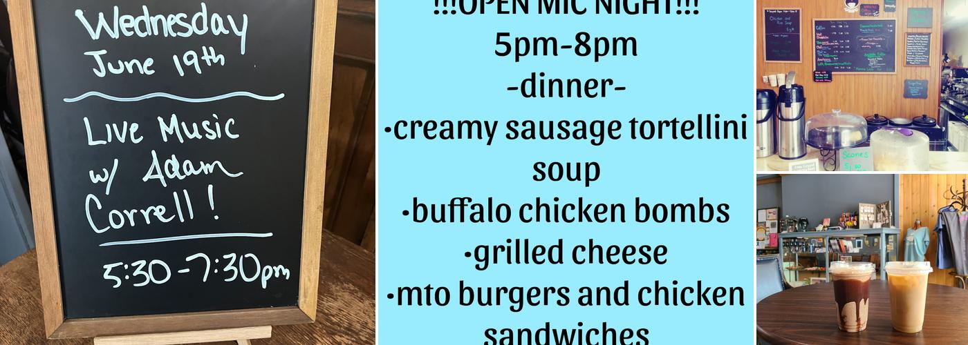 The Creative Cup Menu