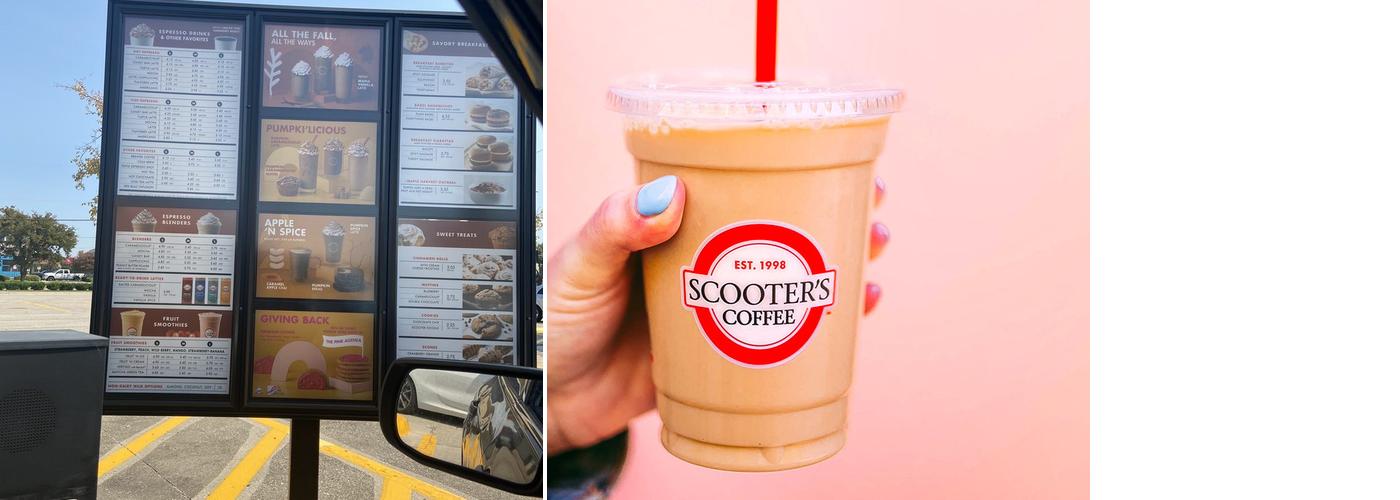 Scooter's Coffee Menu