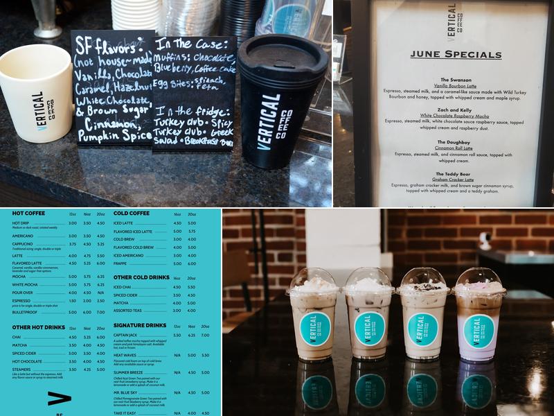 Vertical Coffee Company Menu