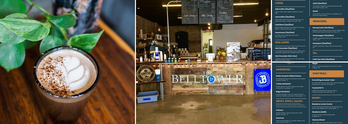 Belltower Coffee at Highland Menu
