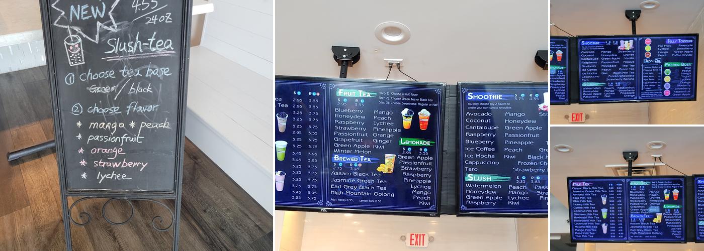 Meetcha Bubble Tea Cafe Menu