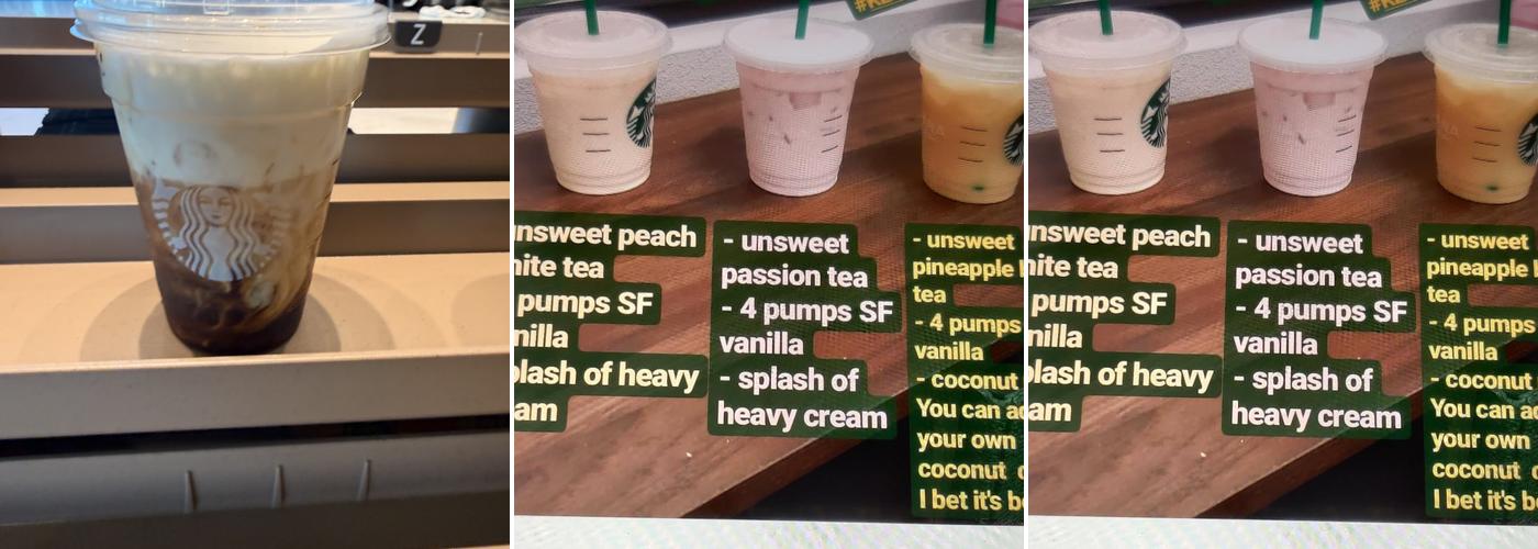 Starbucks Menu