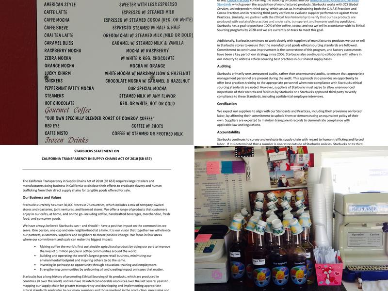 CRAZY BEAN ESPRESSO Menu