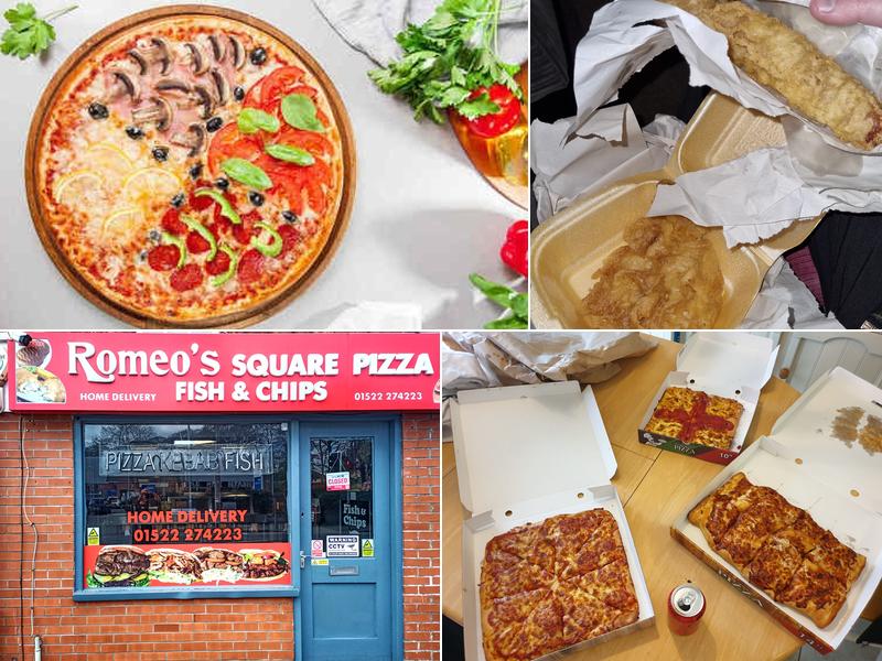 Romeos Square Pizza And Fish And Chips