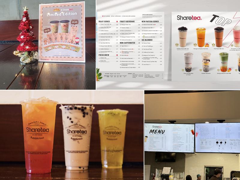 Sharetea Menu