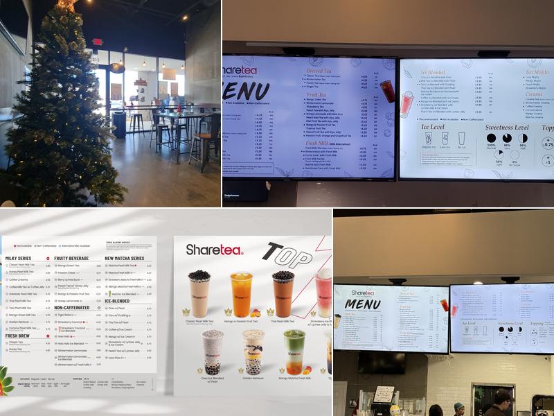 Sharetea Menu