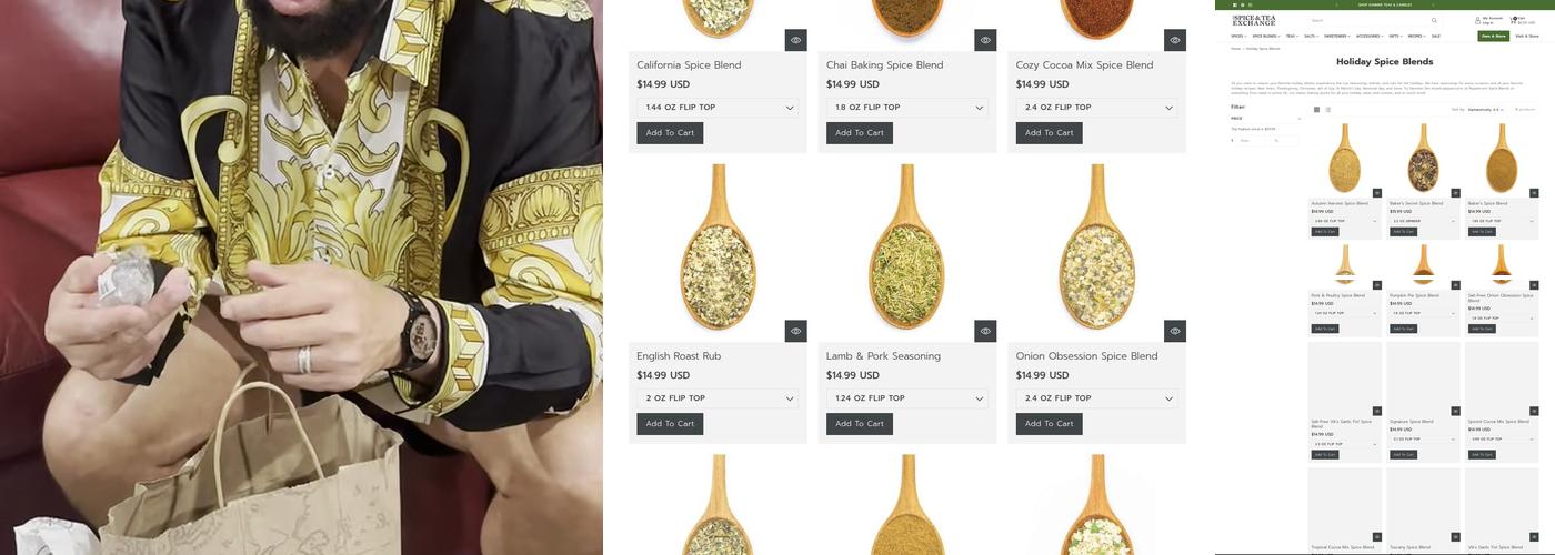 The Spice & Tea Exchange of Katy Menu