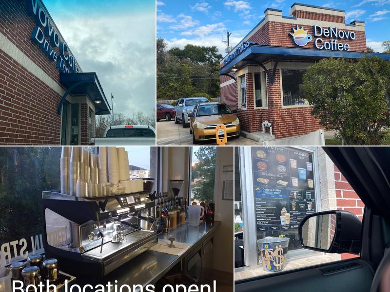 Denovo Coffee 520 W Main St, Tomball