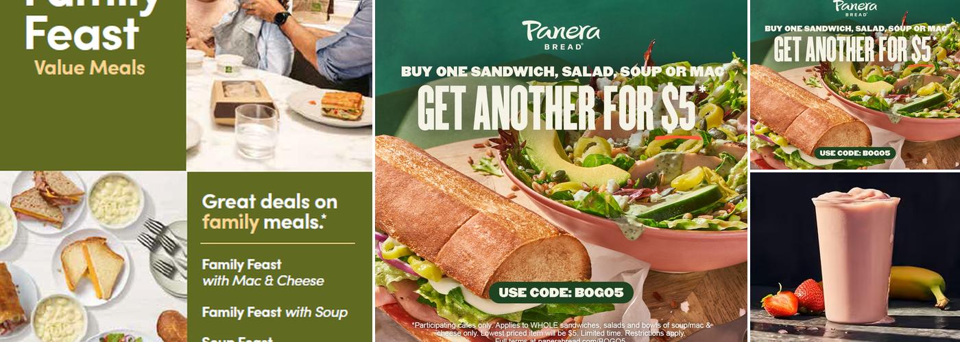 Panera Bread Menu