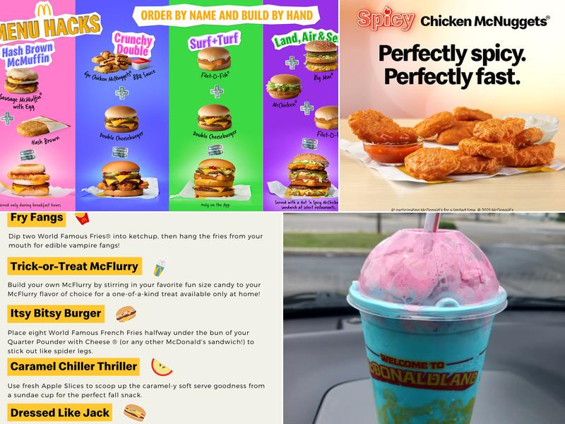 McDonald's Menu