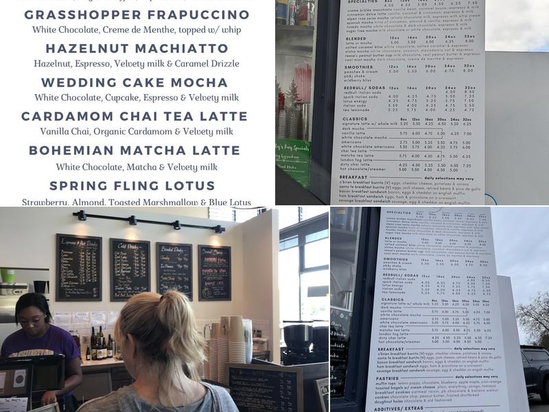 Dolce Vita Espresso Menu
