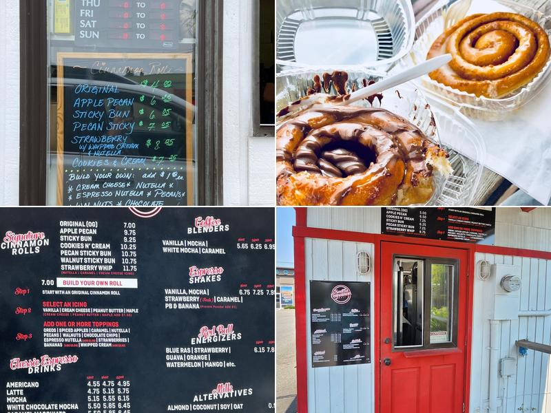 Seattle Cinnamon Roll Co Menu