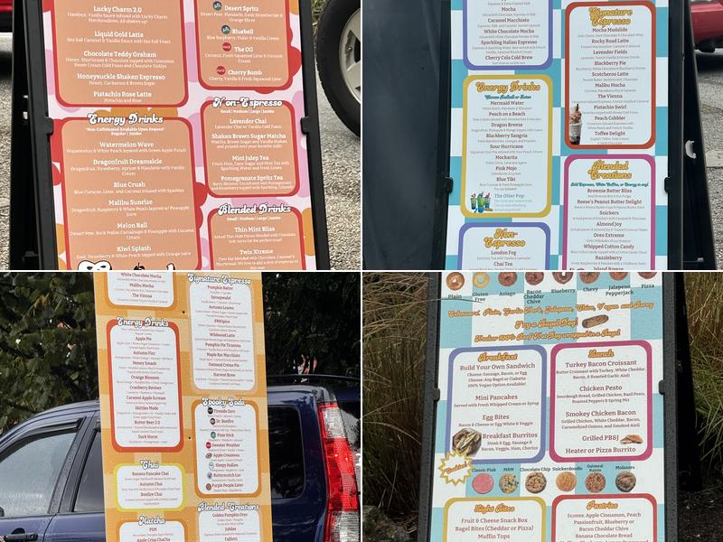 Grounds Coffee Co. Menu