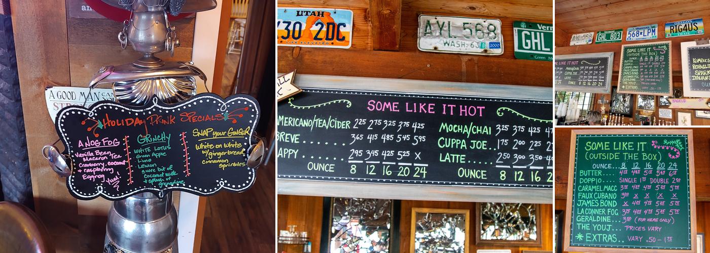 Stompin Grounds Coffee Co Menu