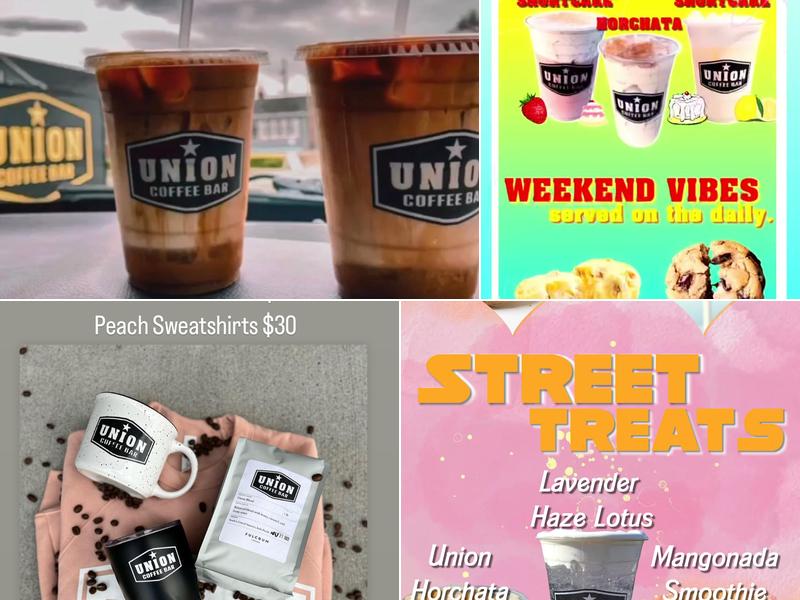 Union Coffee Bar @ Trestle Station Menu