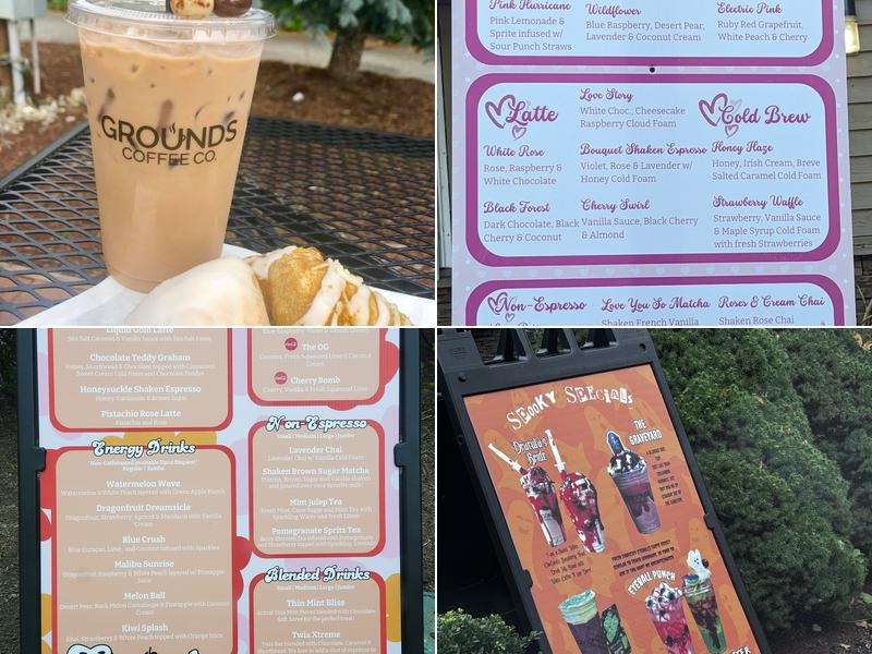 Grounds Coffee Co Menu