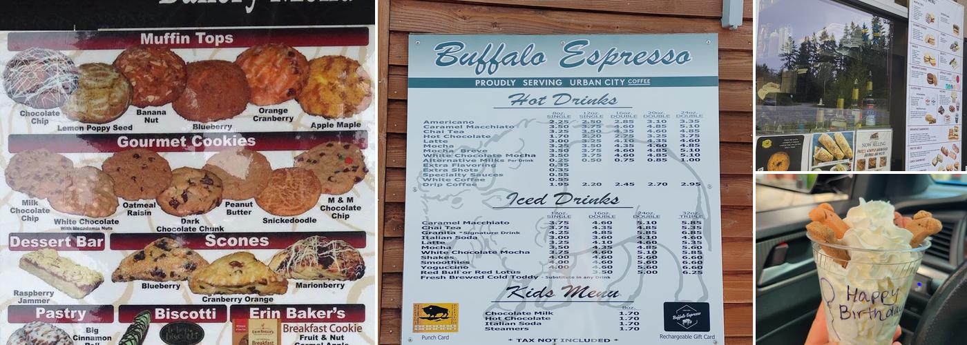 Buffalo Espresso Menu