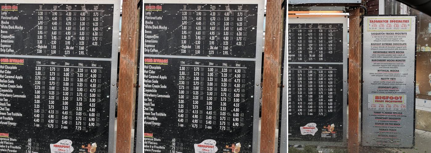 BigFoot Java Menu