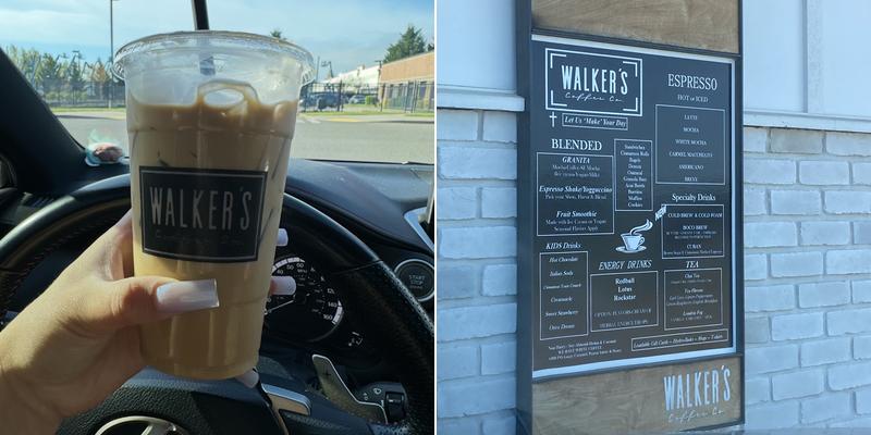 Walker's Coffee Co Menu