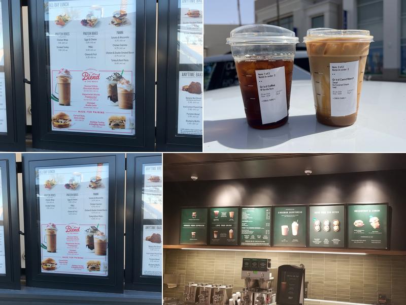 Starbucks Menu