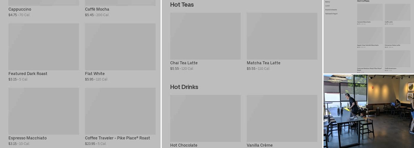 Starbucks Menu
