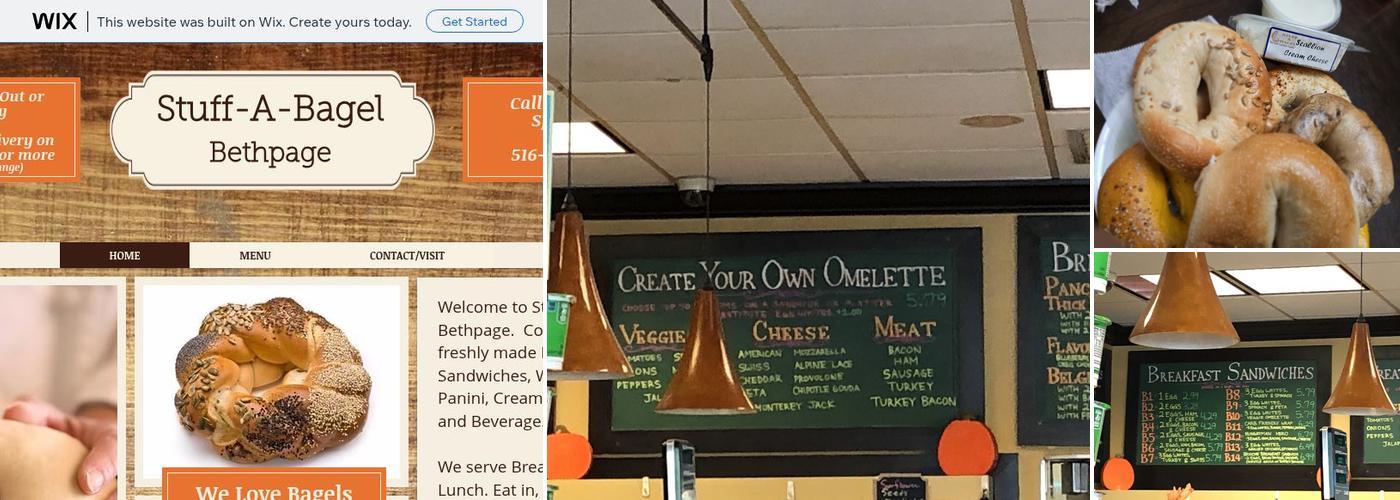 Stuff-A-Bagel Bethpage Menu