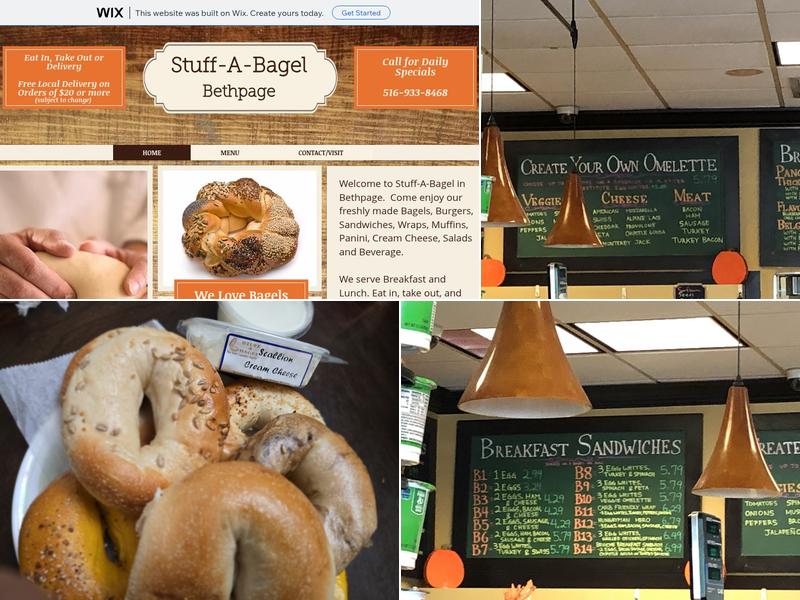 Stuff-A-Bagel Bethpage Menu