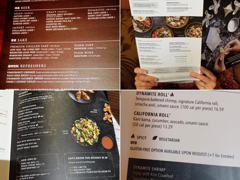 P.F. Chang's Menu