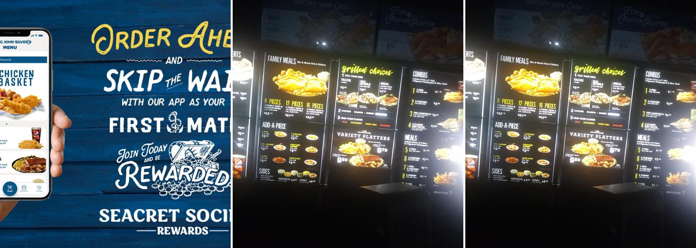 Long John Silver's Menu