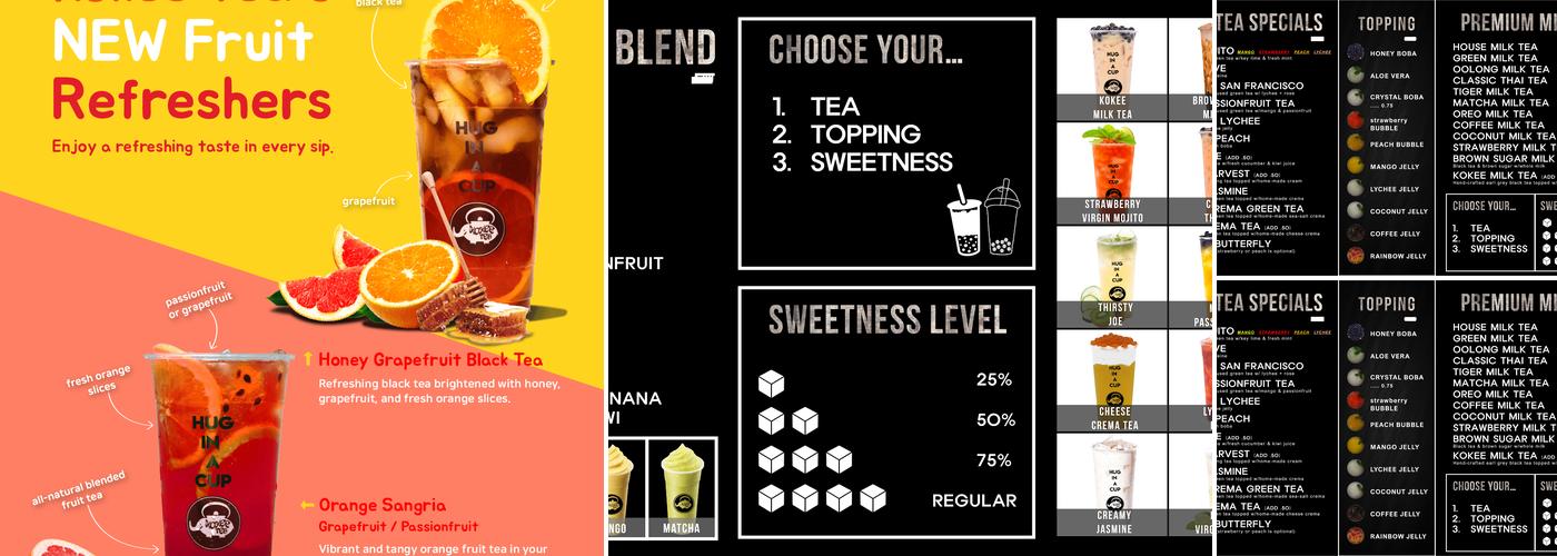 Kokee Tea Menu