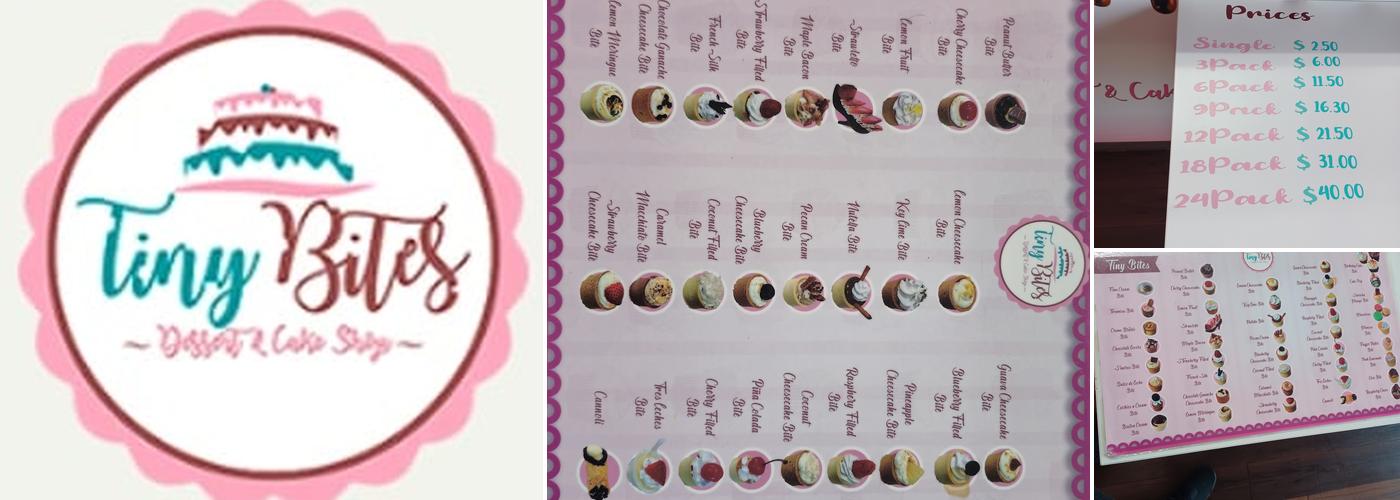Tiny Bites Menu