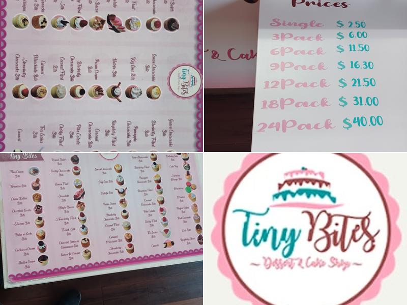 Tiny Bites Menu
