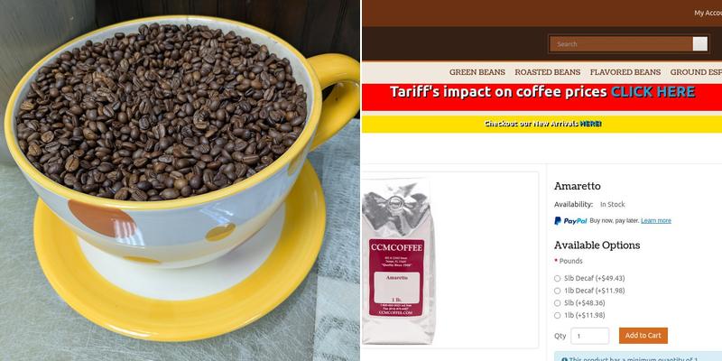 Caracolillo Coffee Mills Menu