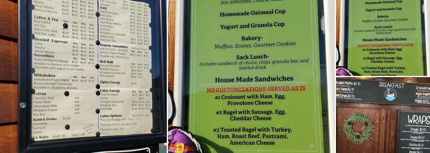 Mocha Motion Espresso Catering Menu